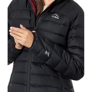 L.L. Bean Women's Black Beans Down Jacket